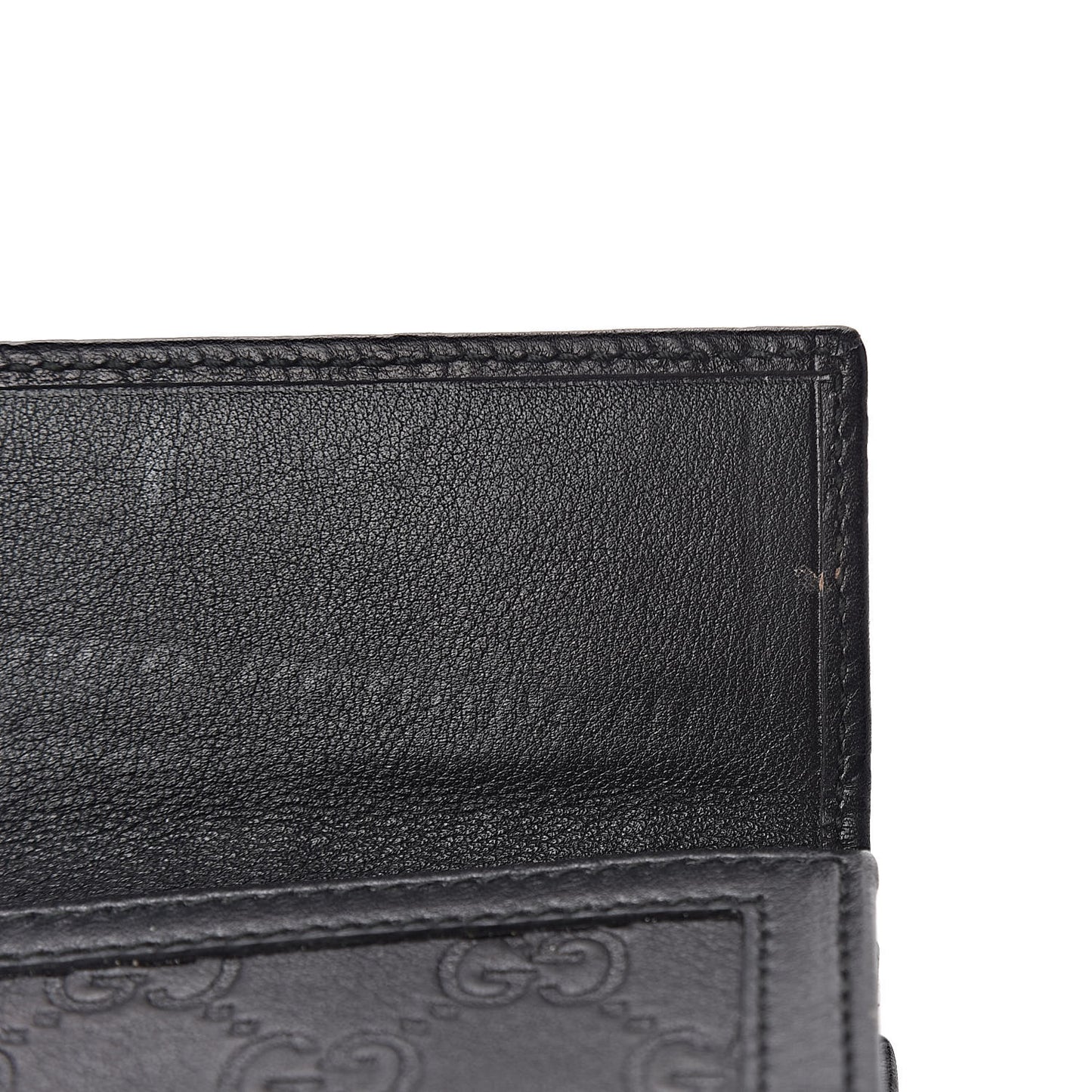 Guccissima Continental Wallet Black