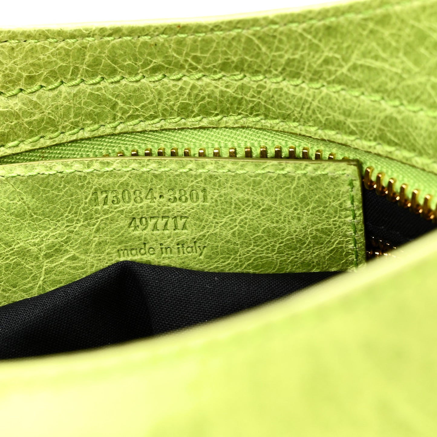 Agneau Giant 21 Gold Hardware City Lime Green