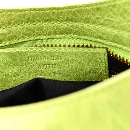 Balenciaga Agneau Giant 21 Gold Hardware City Lime Green 8 of 13