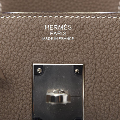 Hermes Togo Birkin 30 Etoupe 5 of 11