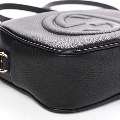 Gucci Pebbled Calfskin Small Soho Disco Bag Black 8 of 9