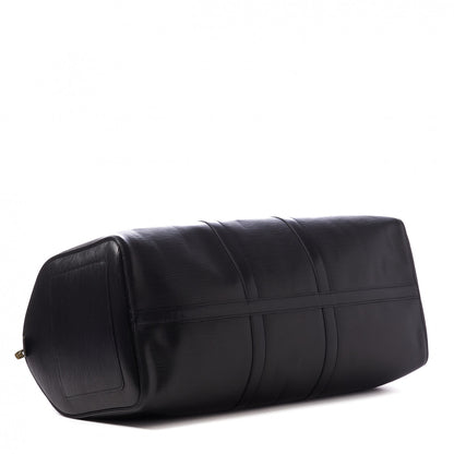 Louis Vuitton Epi Keepall 50 Black 3 of 9