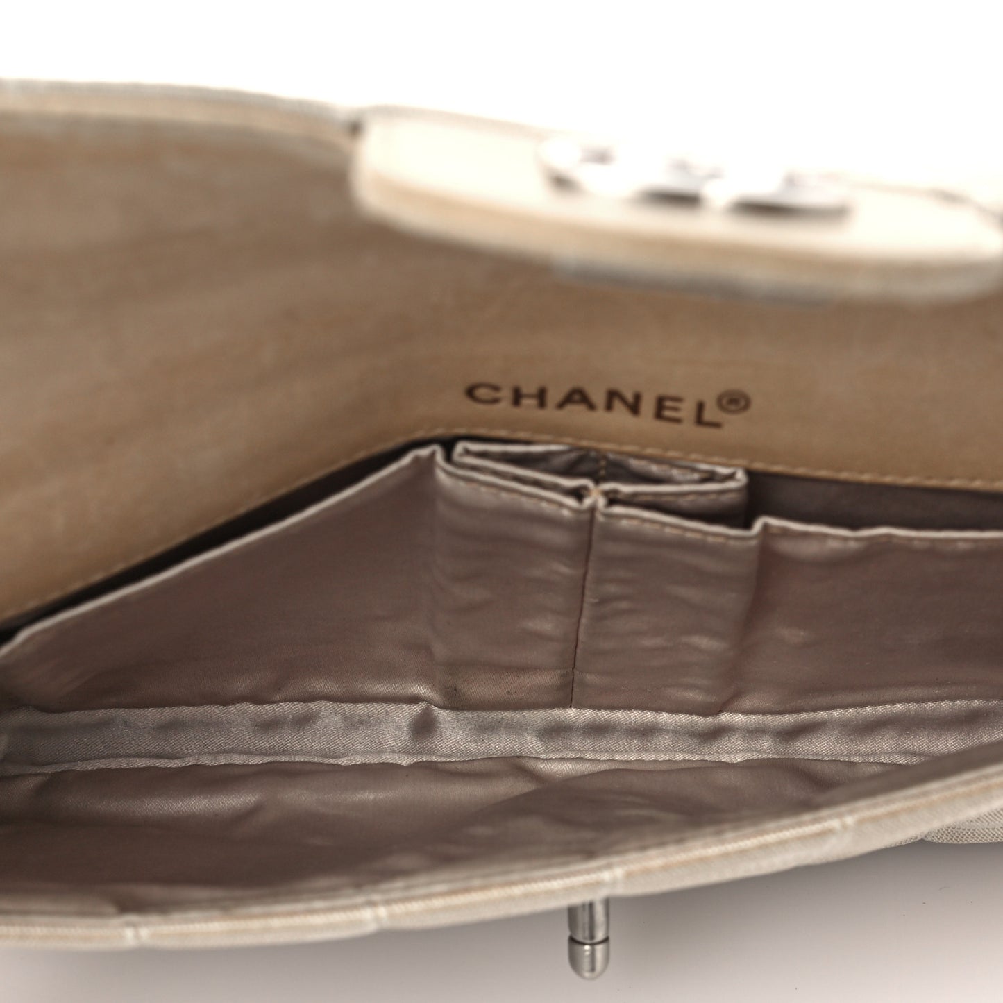 Nylon Travel East West Flap Beige