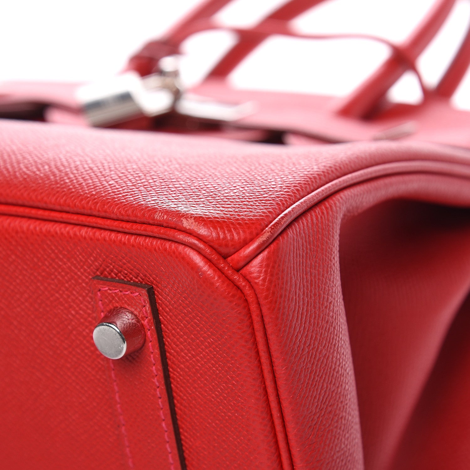 Hermes Epsom Birkin 30 Rouge Casaque 31 of 37
