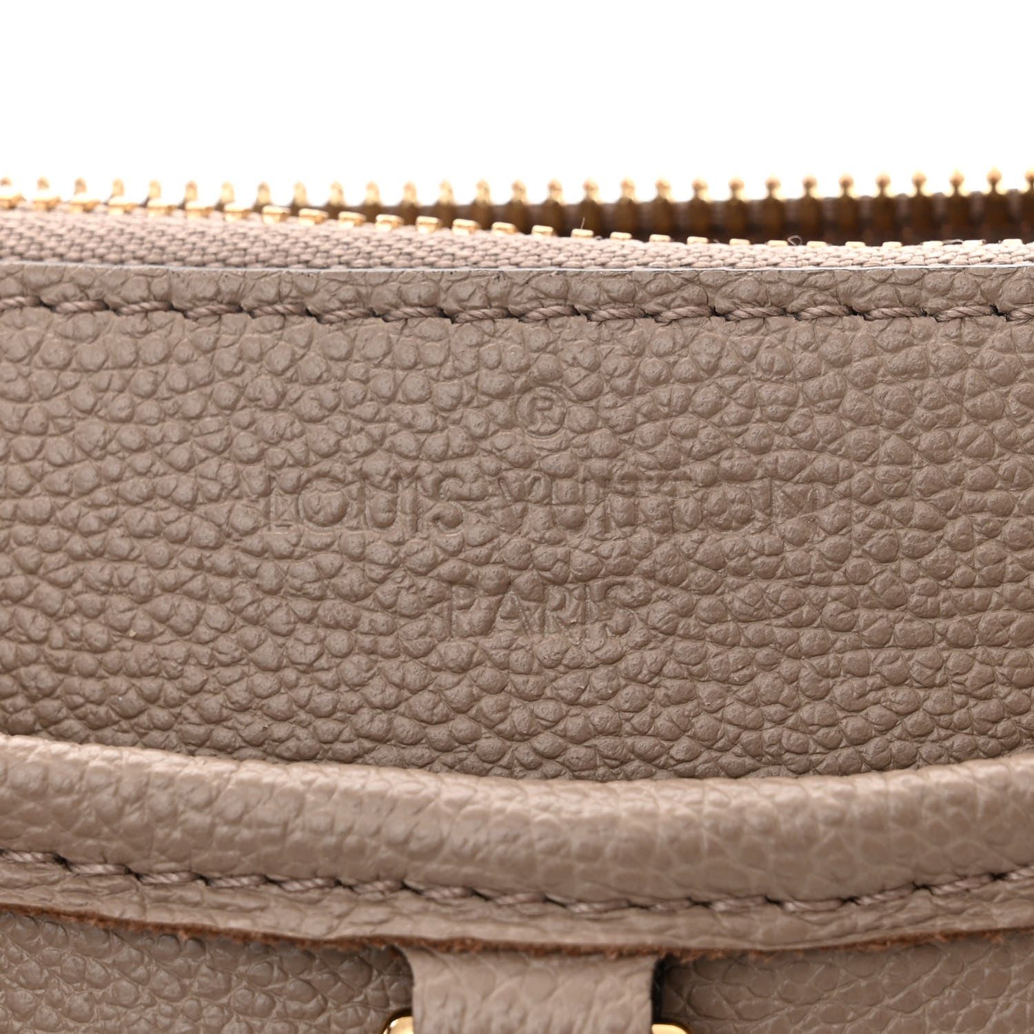 Louis Vuitton Empreinte Monogram Giant Trianon PM Tourterelle Creme 6 of 11