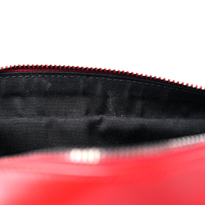 Saint Laurent Calfskin Matelasse Monogram Lou Camera Bag Red 13 of 13