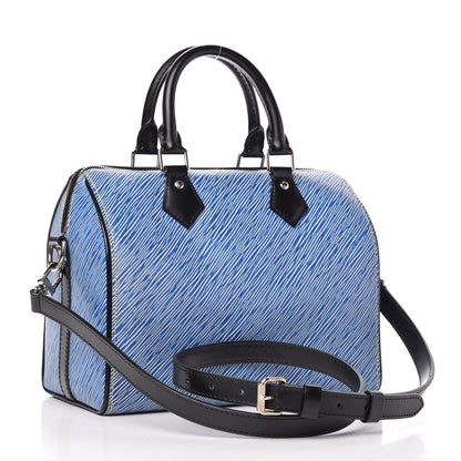 Louis Vuitton Epi Speedy Bandouliere 25 Denim Light 3 of 10