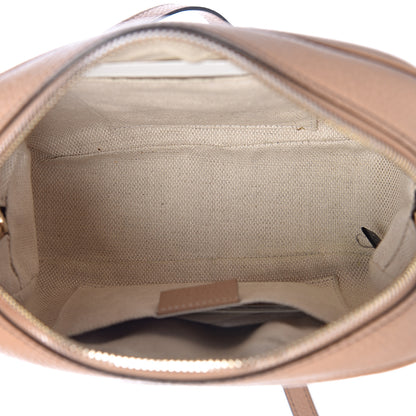 Gucci Pebbled Calfskin Small Soho Disco Bag Camelia 5 of 10
