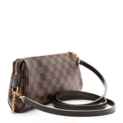 Louis Vuitton Damier Ebene Eva Clutch 3 of 10