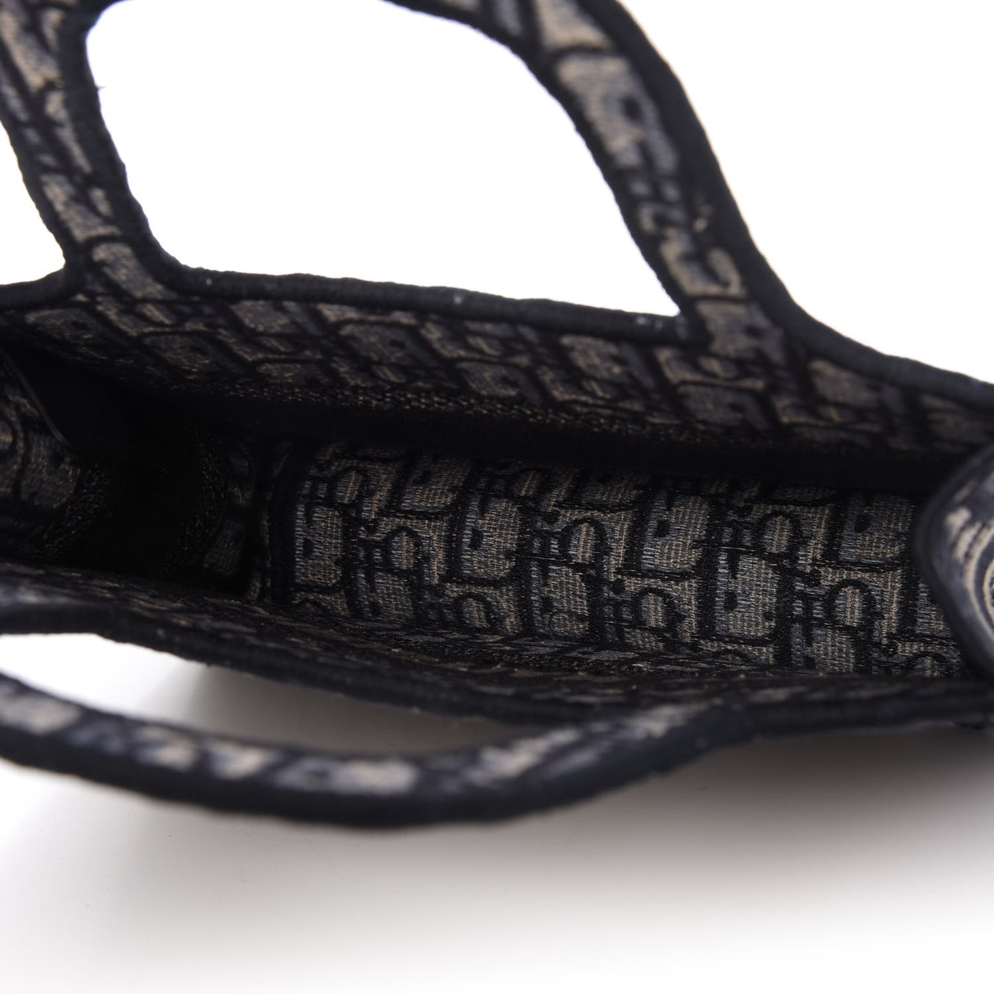 Oblique Mini Book Tote Blue Multicolor