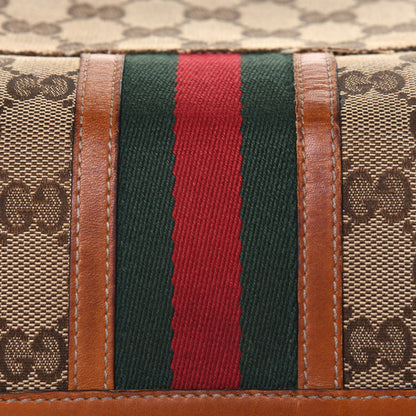 Gucci Monogram Vintage Web Continental Wallet Tobacco 22 of 22