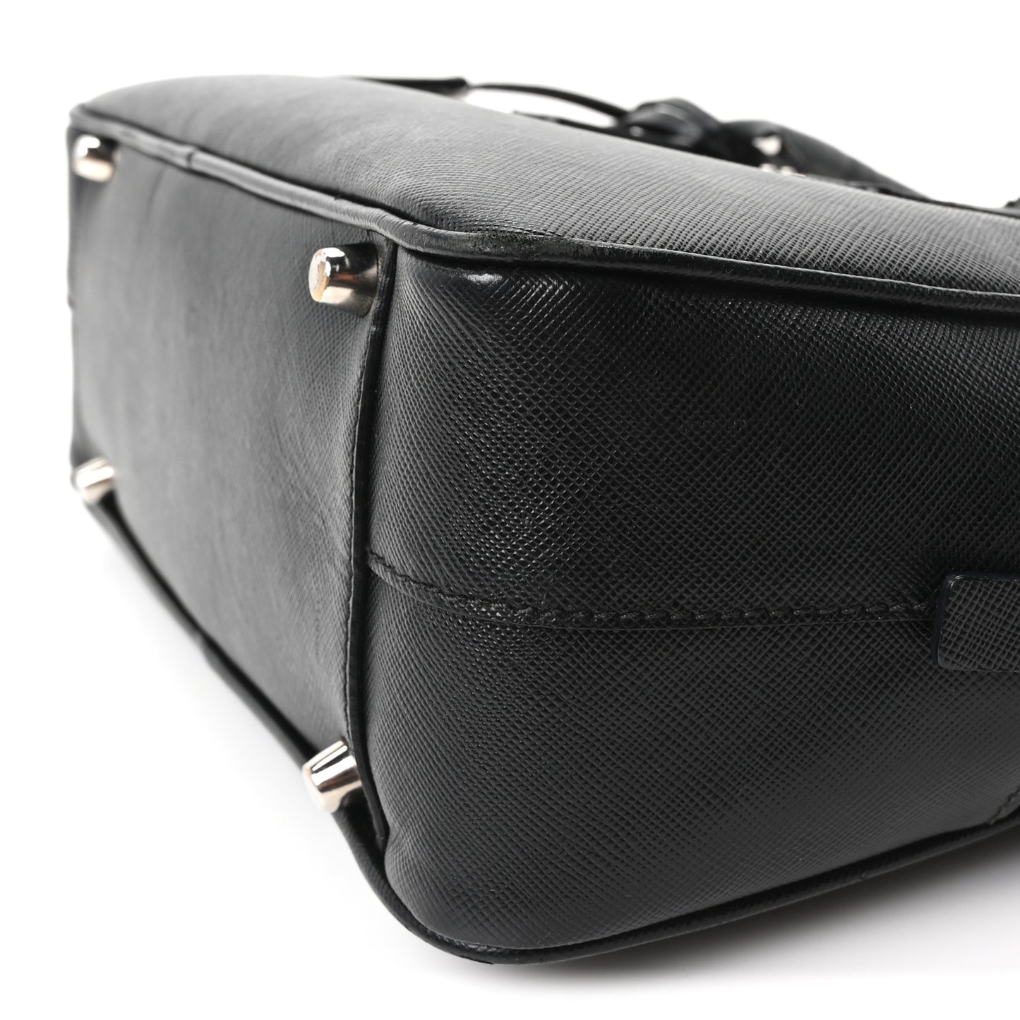 Saffiano Vitello Bauletto Black