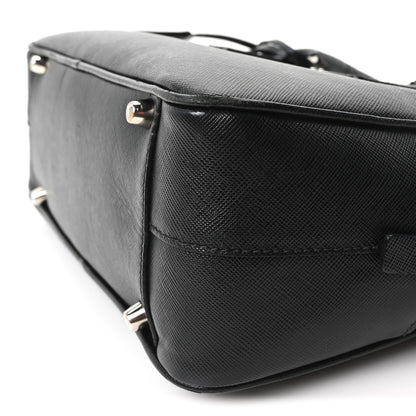 Prada Saffiano Vitello Bauletto Black 10 of 10