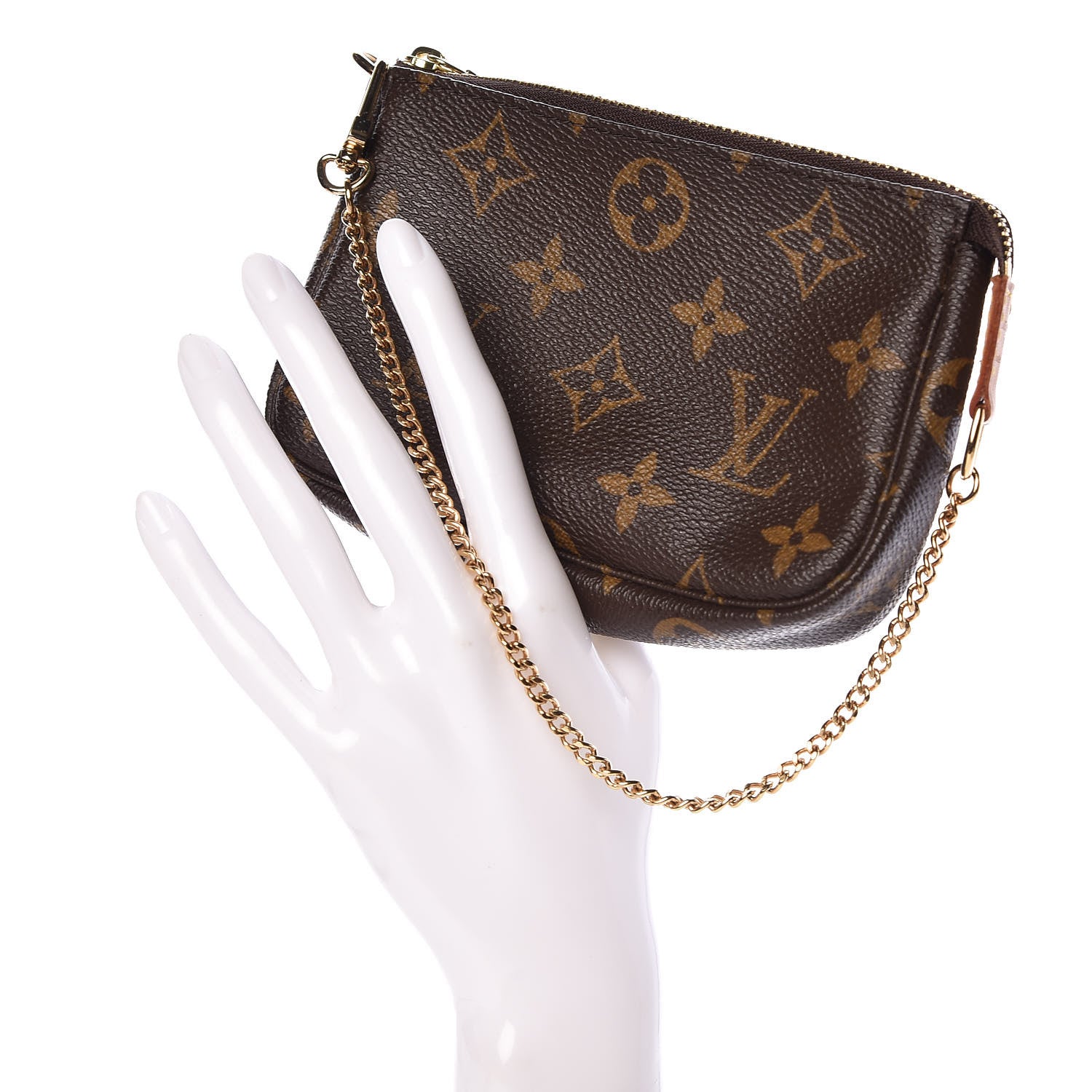 Louis Vuitton Monogram Mini Pochette Accessories 2 of 8