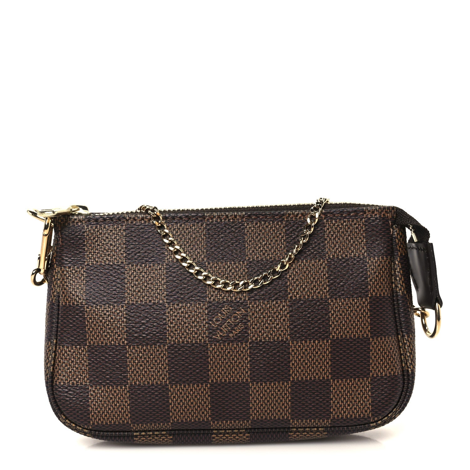 Louis Vuitton Damier Ebene Mini Pochette Accessories 1 of 11