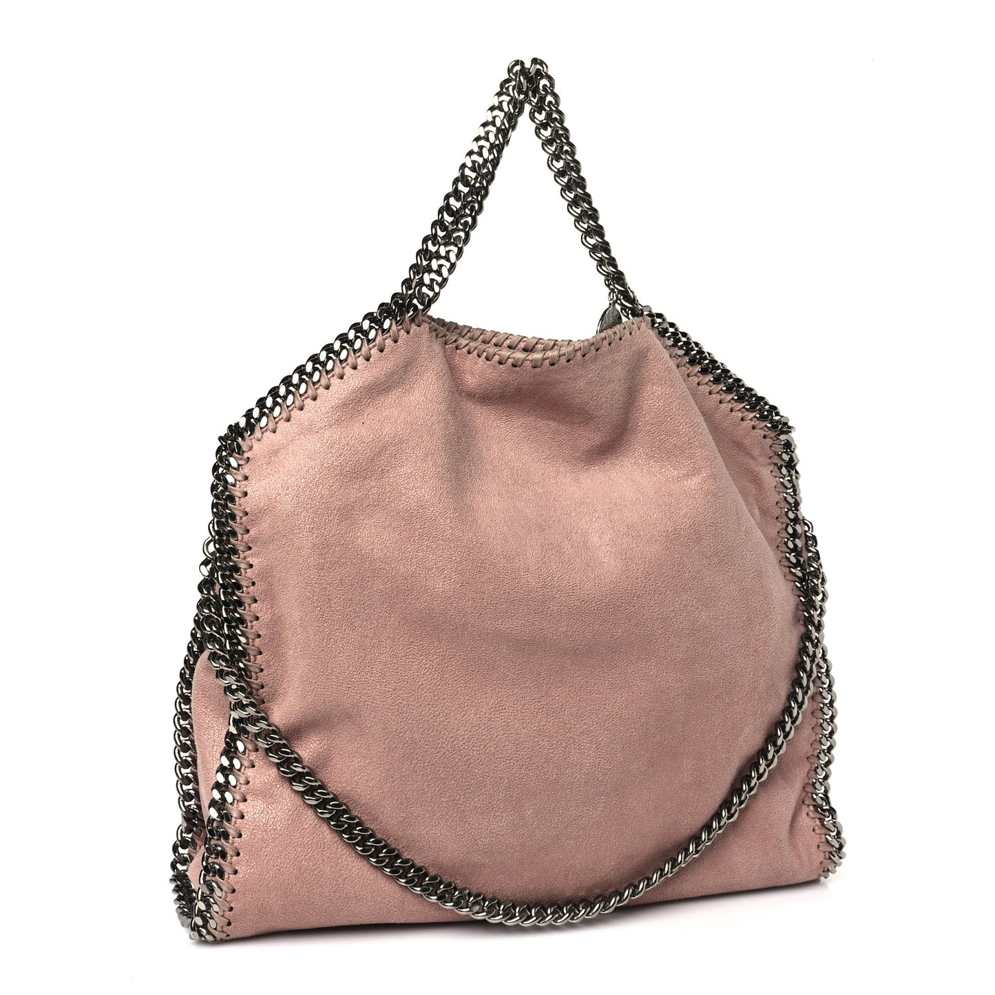 Shaggy Deer Small Falabella Tote Pink