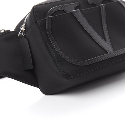 Valentino Garavani Nylon Vlogo Signature Belt Bag Black 7 of 8
