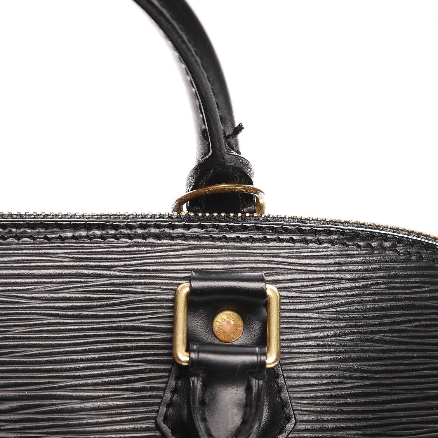 Louis Vuitton Epi Alma PM Black 10 of 15