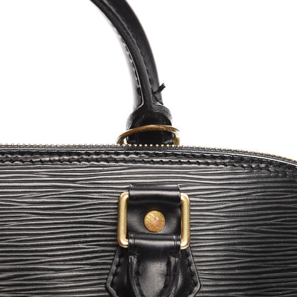 Louis Vuitton Epi Alma PM Black 10 of 15