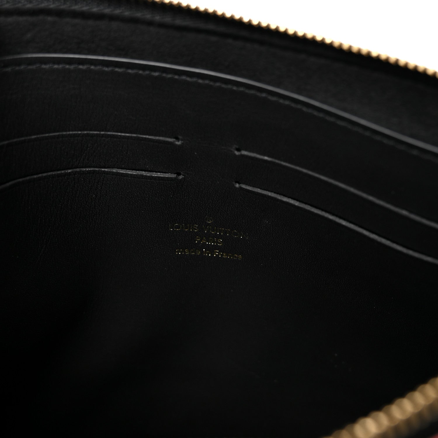 Louis Vuitton Monogram Tuileries Pochette Red 6 of 7