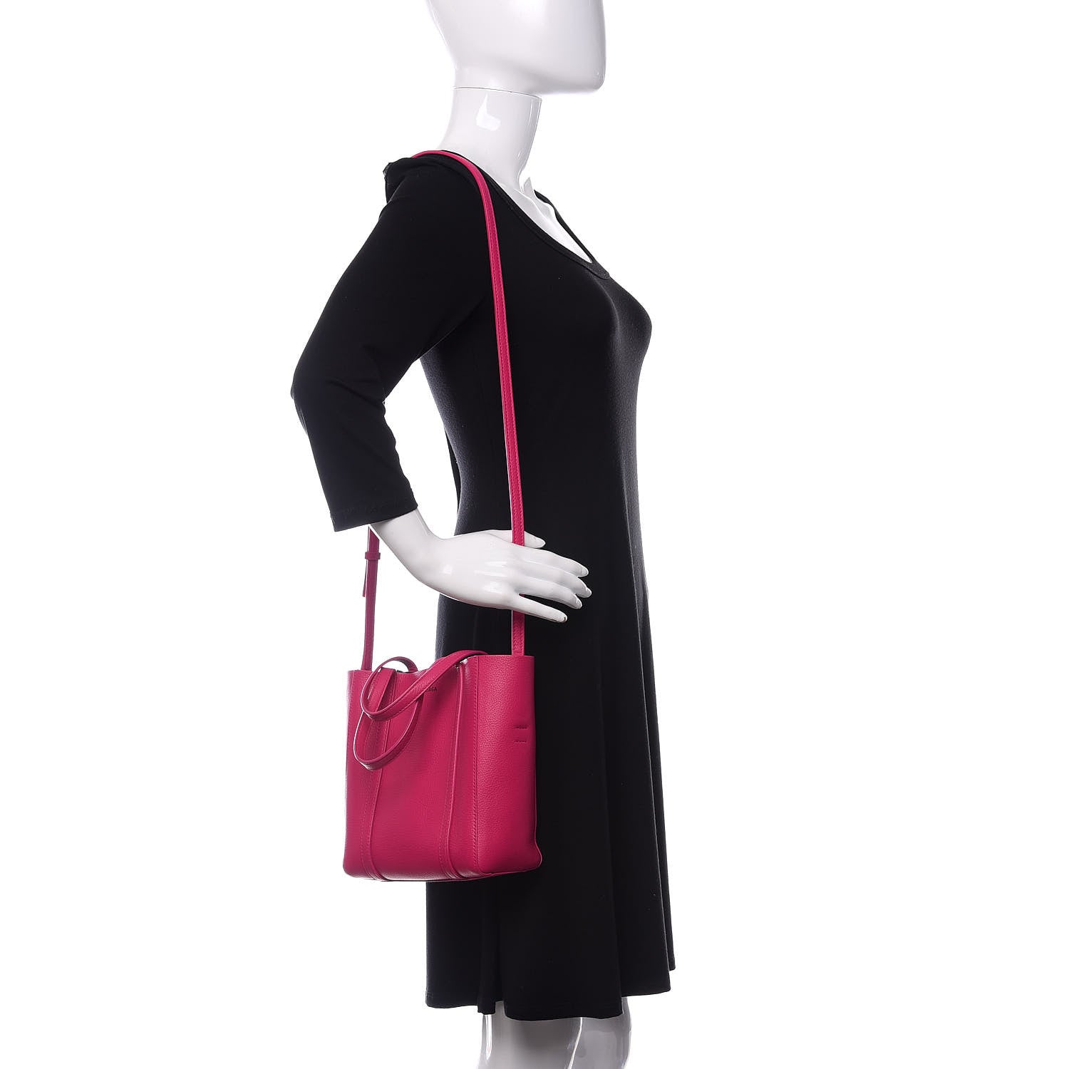 Balenciaga Calfskin XXS Everyday Tote Fuchsia 2 of 10