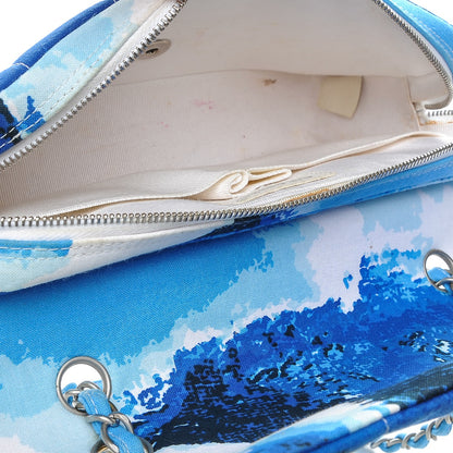 Chanel Canvas Square Quilted Surf Flap Multicolor 5 of 11