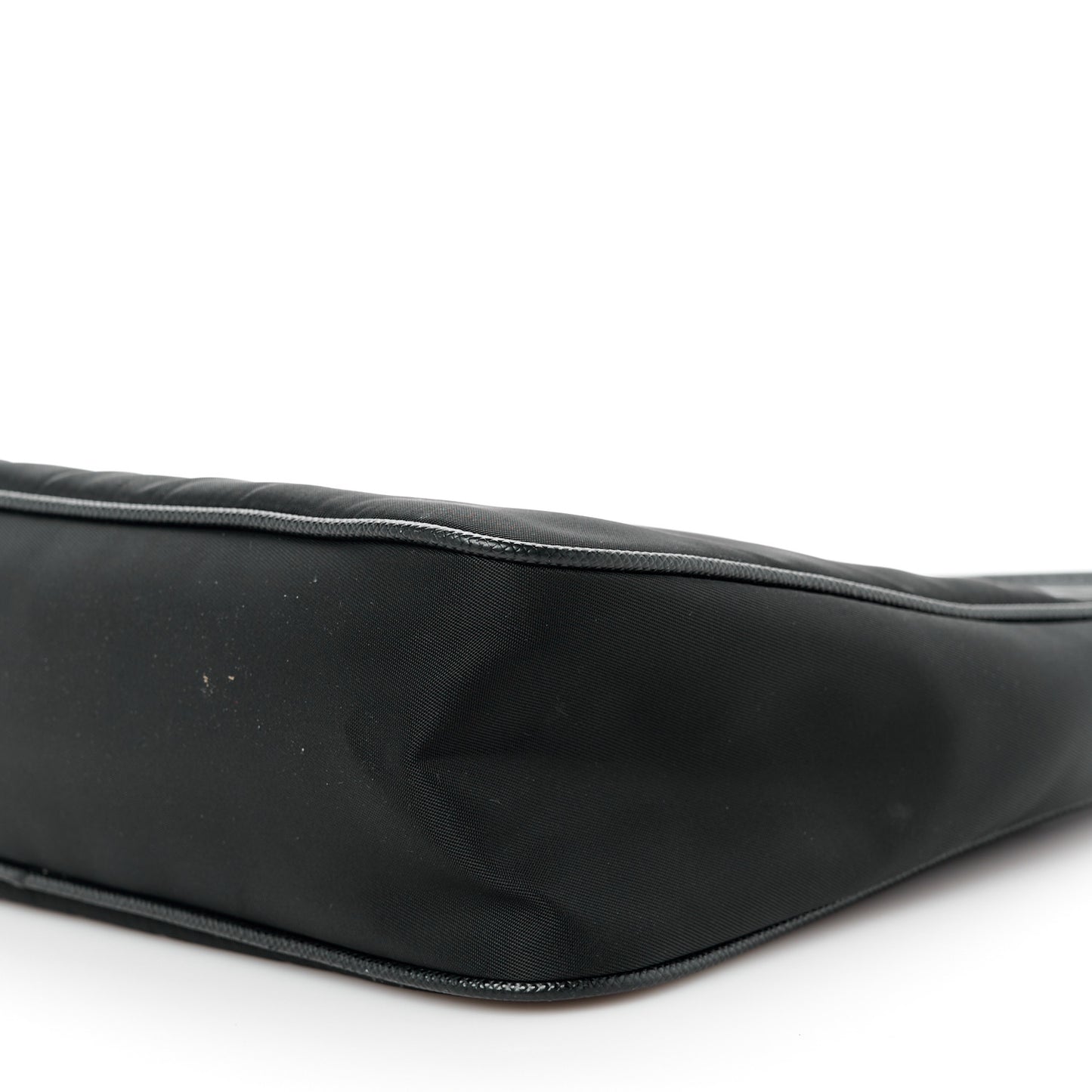 Tessuto Nylon Saffiano Mini Re-Edition 2005 Bag Black