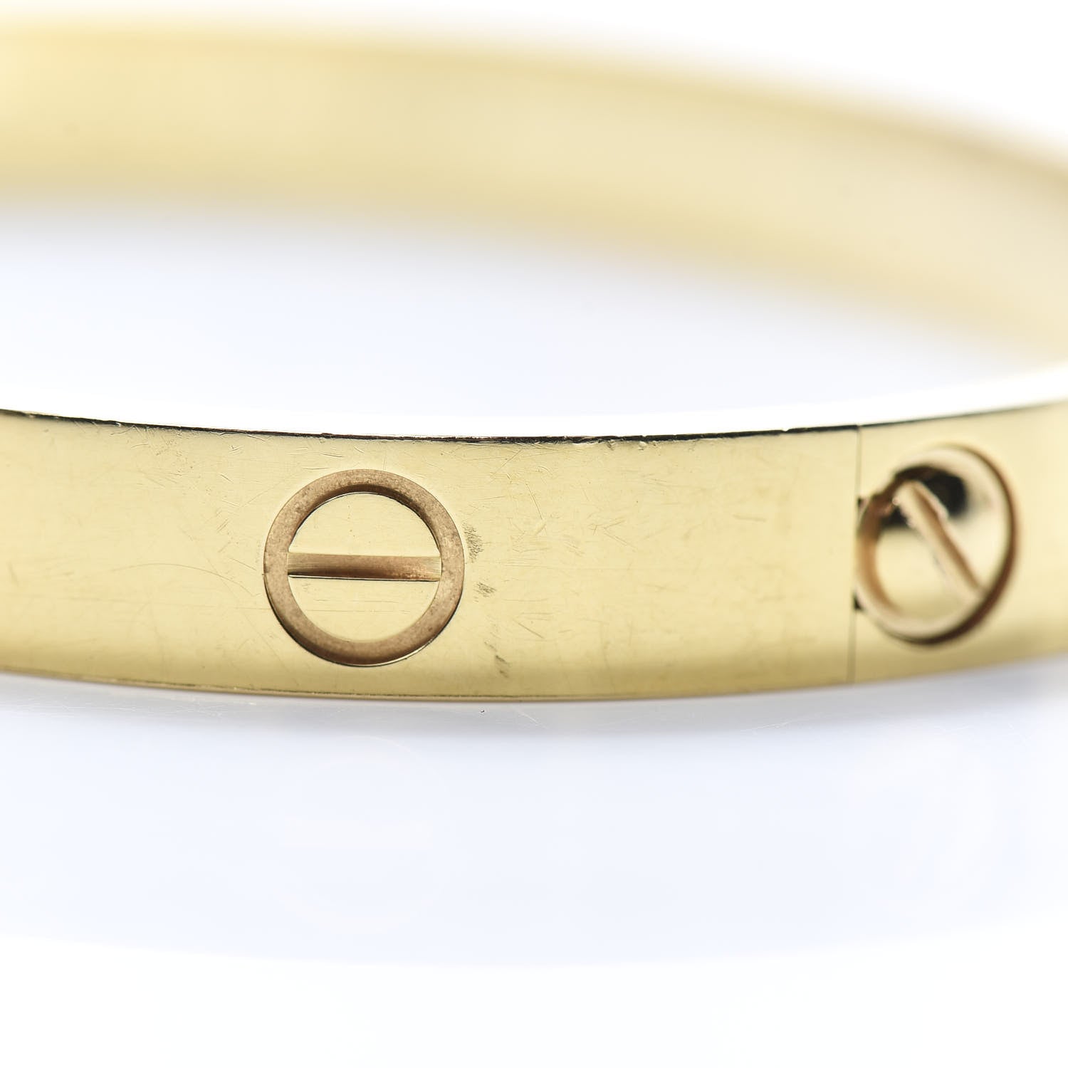 Cartier 18K Yellow Gold LOVE Bracelet 16 6 of 7
