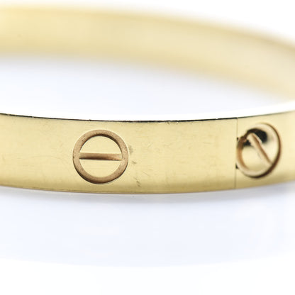 Cartier 18K Yellow Gold LOVE Bracelet 16 6 of 7