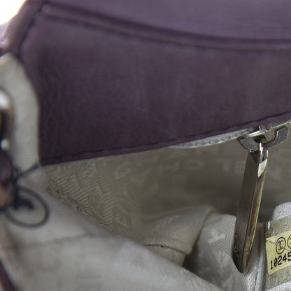 Chanel Lambskin Quilted Small Single Flap Bag Purple 9 of 13