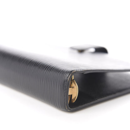 Louis Vuitton Epi Ring Agenda Cover Black 4 of 7