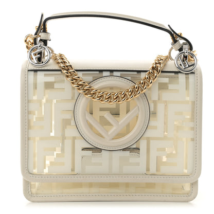 Fendi TPU FF Vitello Century F is Fendi Small Kan I Shoulder Bag White 1 of 9