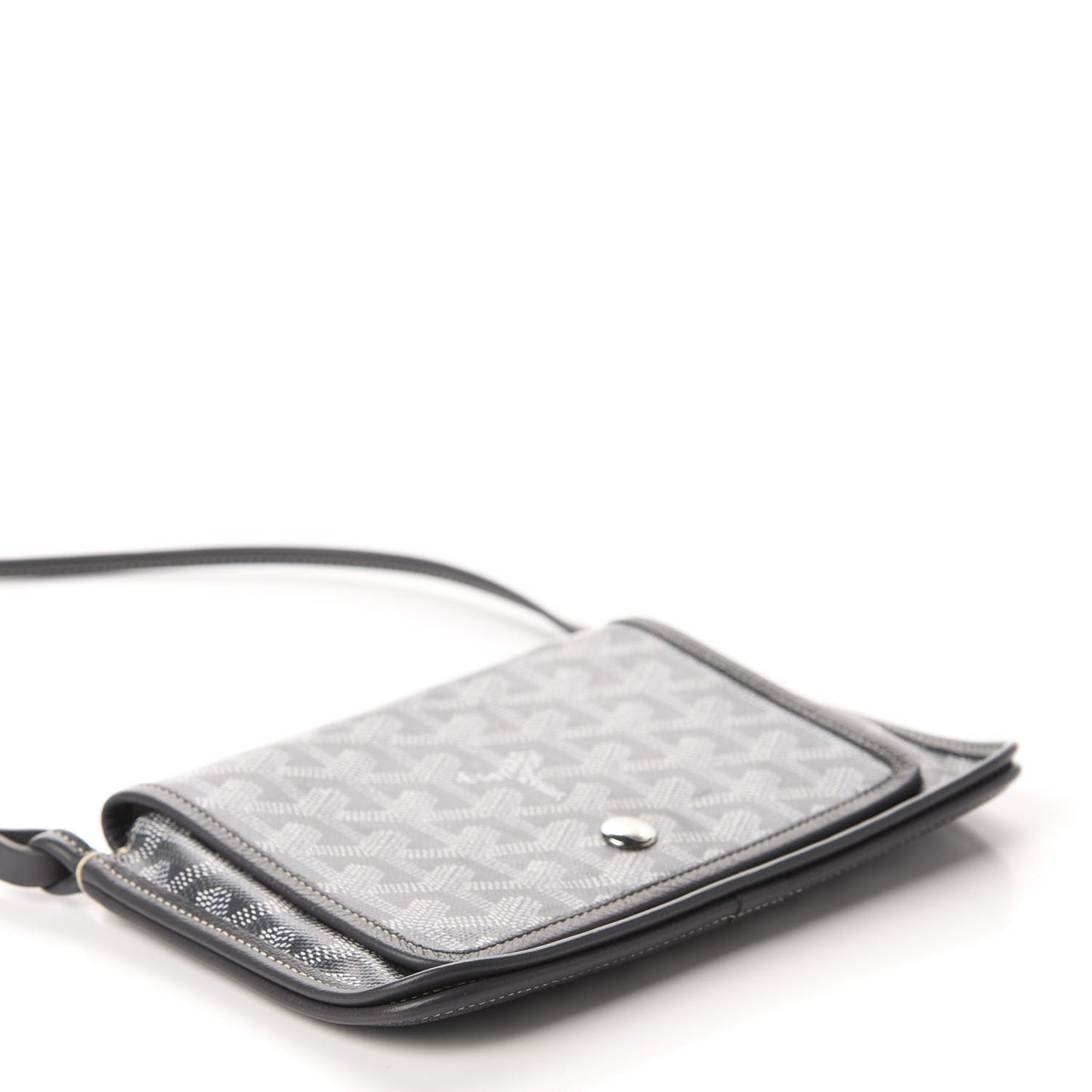 Goyardine Plumet Wallet Clutch Grey