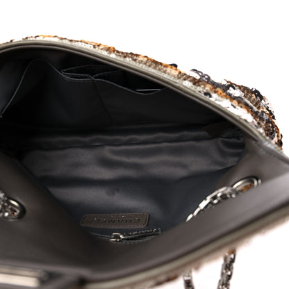 Chanel Sequin Striped Medium Reissue Flap Multicolor 5 of 11