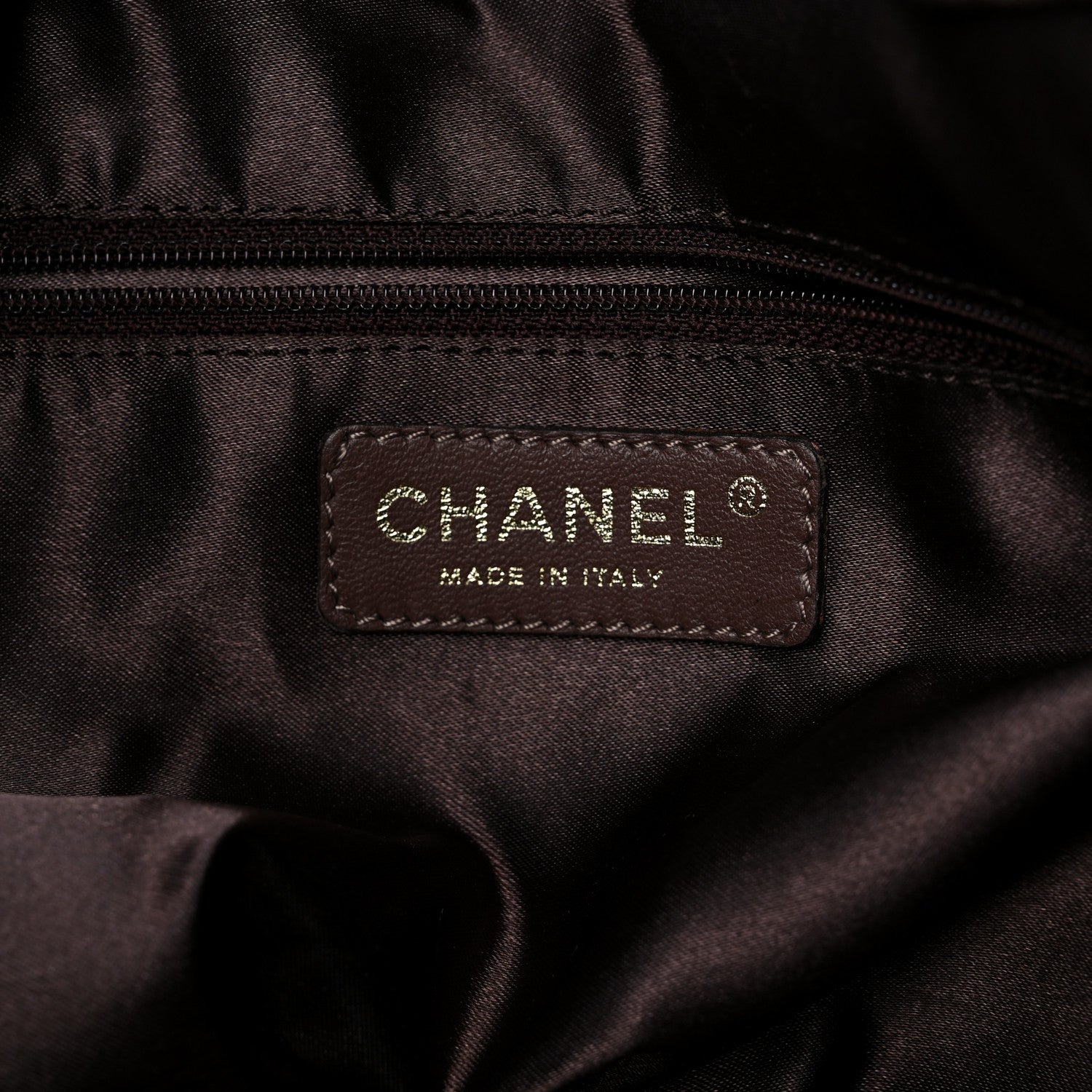 Chanel Metallic Calfskin Baby Coco Cabas Bronze 6 of 11