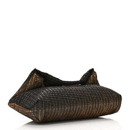 Louis Vuitton Jacquard Quilted Monogram Altair Clutch Bronze 5 of 11
