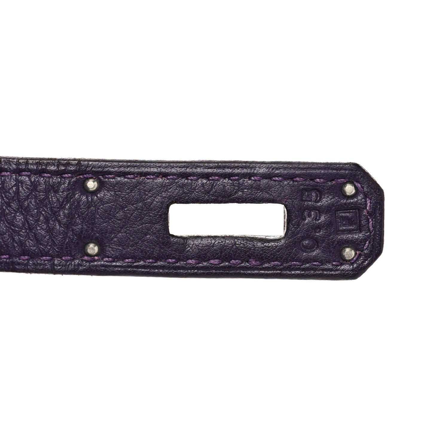 Taurillon Clemence Birkin 40 Raisin