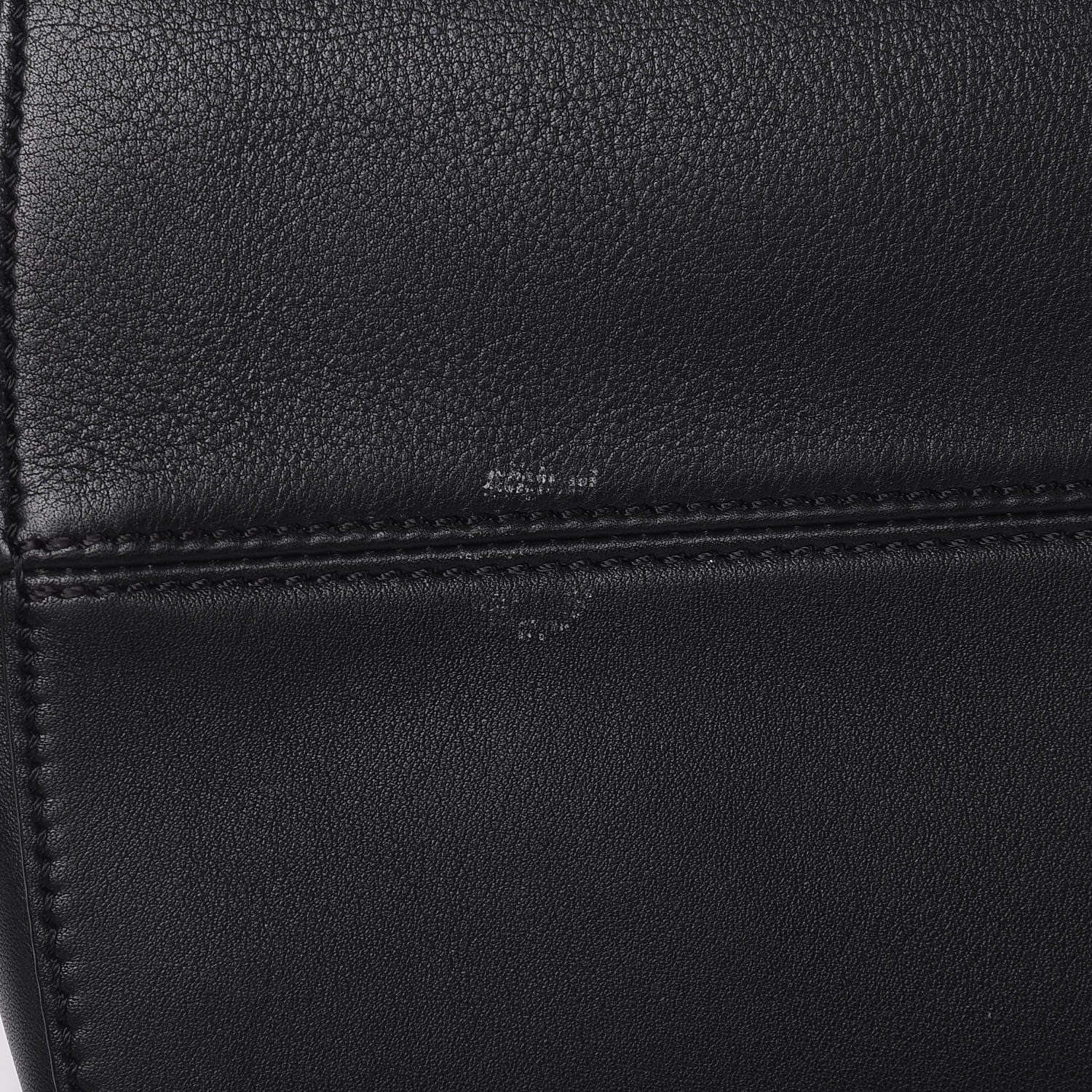 Fendi Vitello Dolce 4 Color Large By The Way Boston Bag Black Multicolor 10 of 11