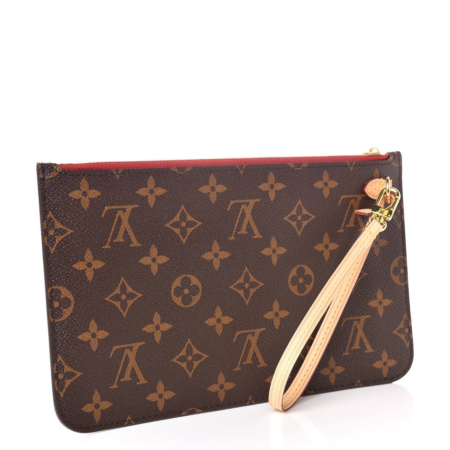 Louis Vuitton Monogram Neverfull MM GM Pochette Cherry 3 of 8