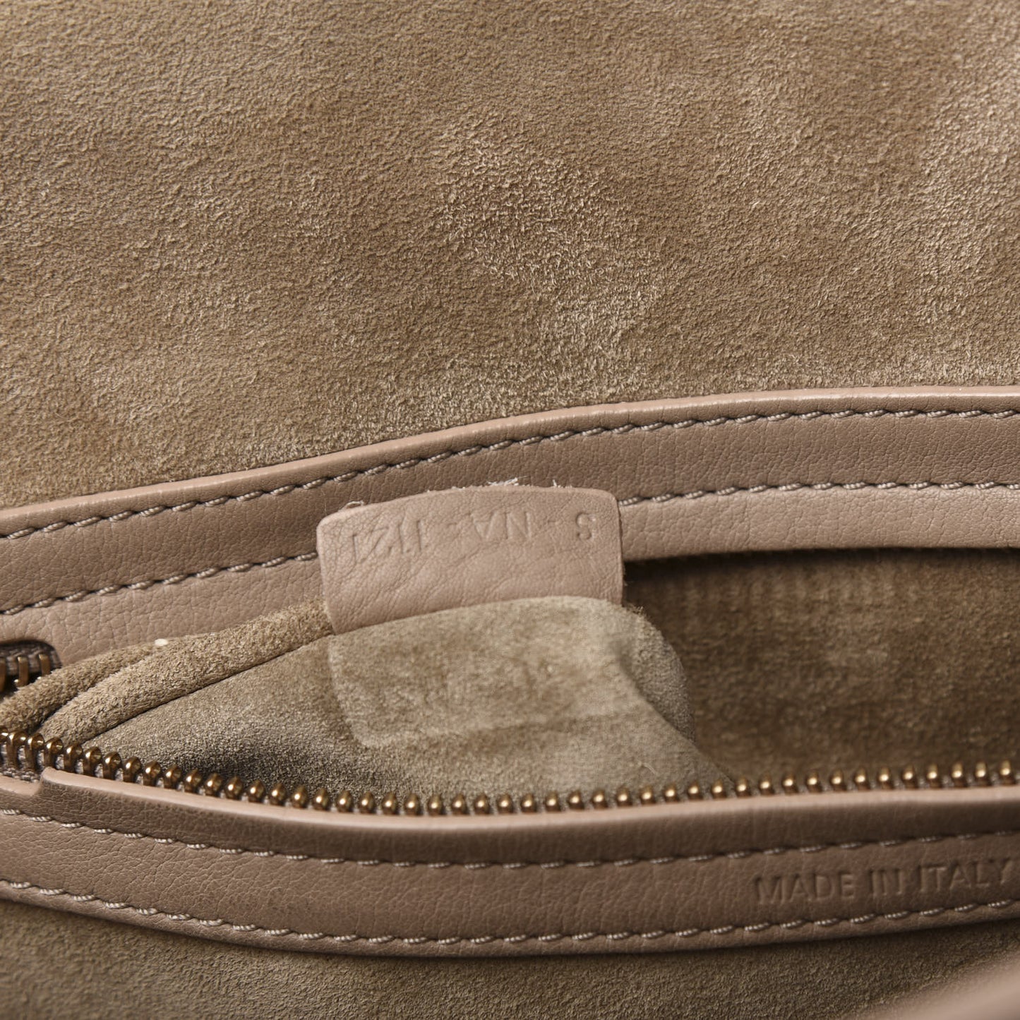 Supple Calfskin Medium Phantom Luggage Beige