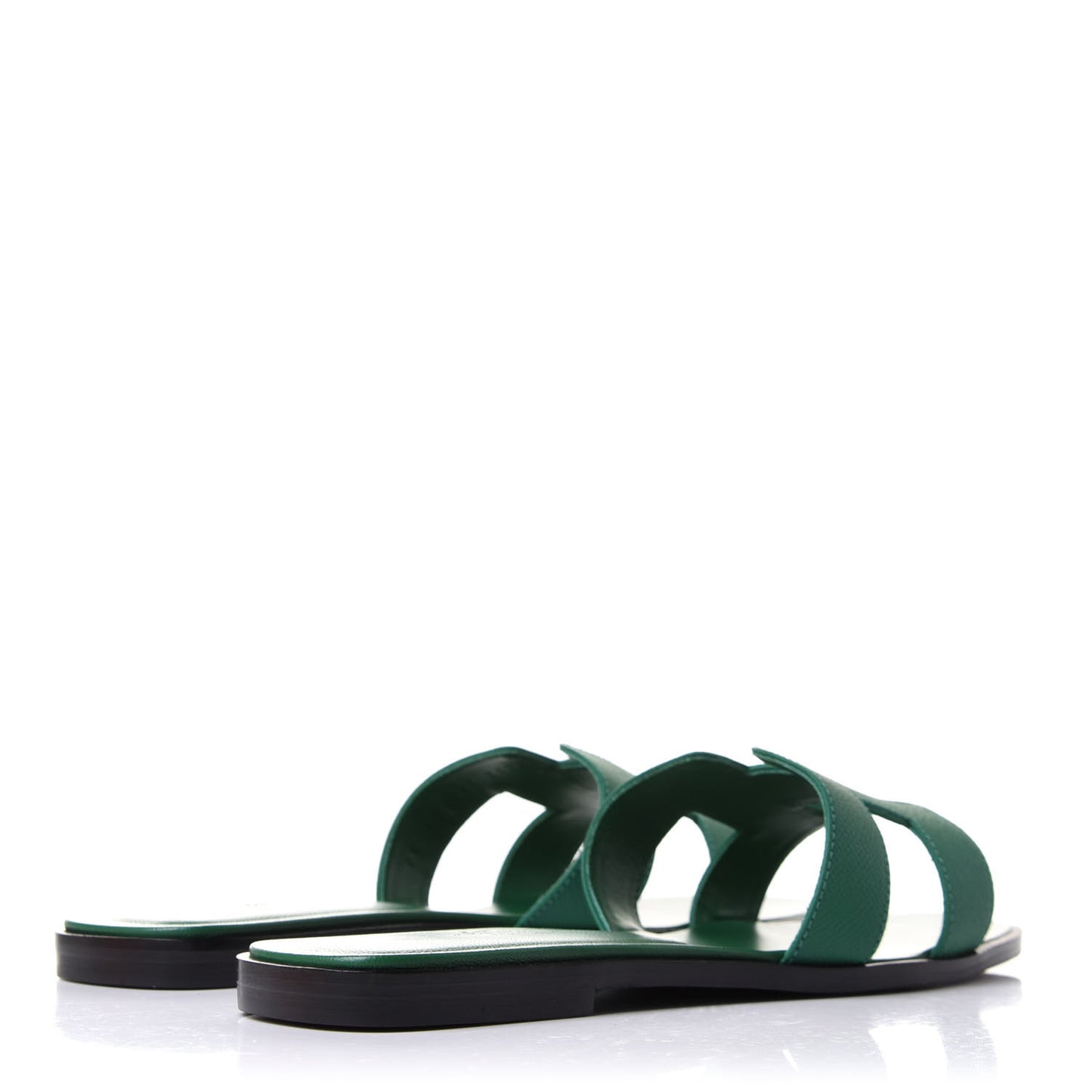 Epsom Oran Sandals 40.5 Vert Emeraude