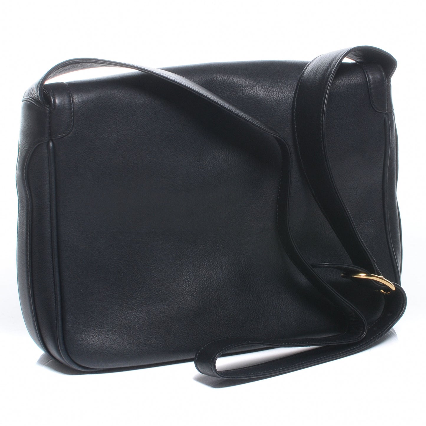 Leather Shoulder GG Black