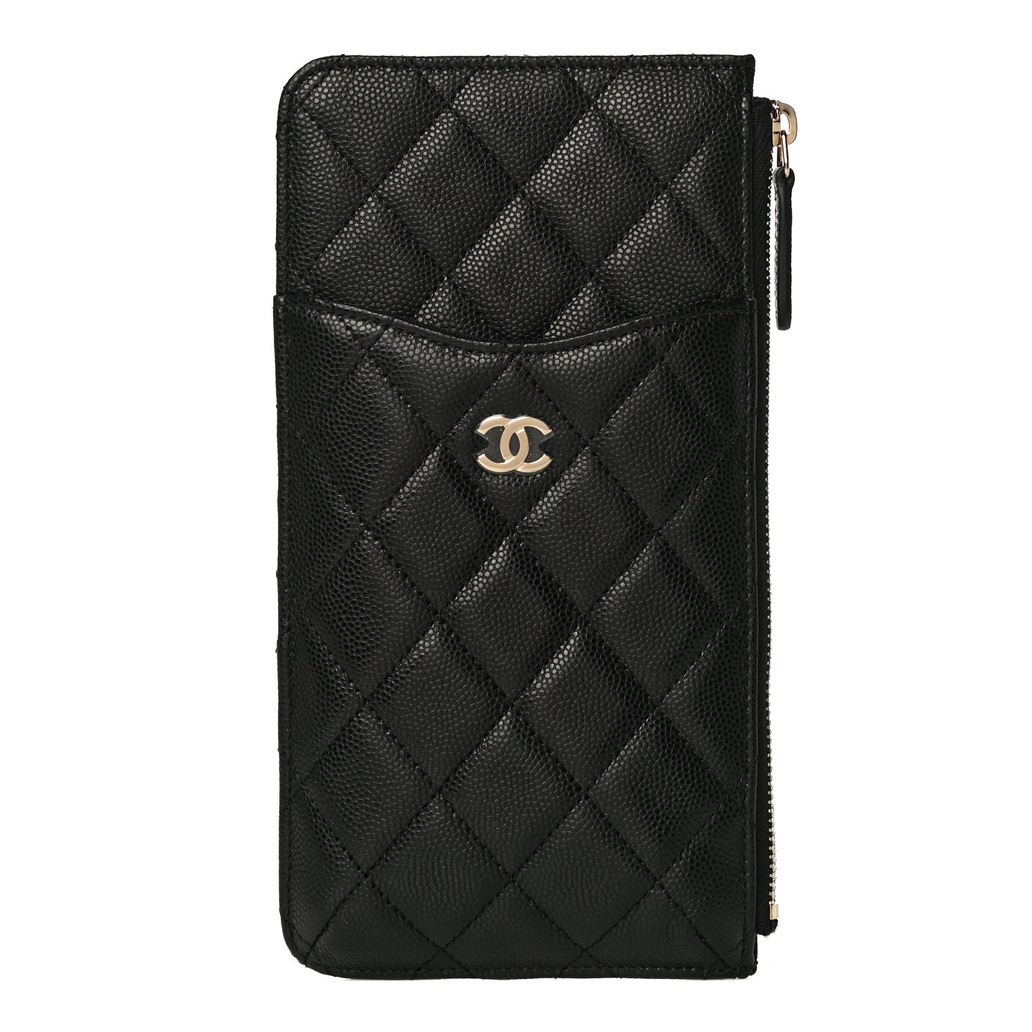 Chanel Caviar Quilted Classic iPhone Pouch Black 1 of 11