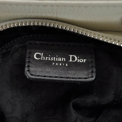 Christian Dior Calfskin Cannage Stitched Small East West Lady Dior White 5 of 6