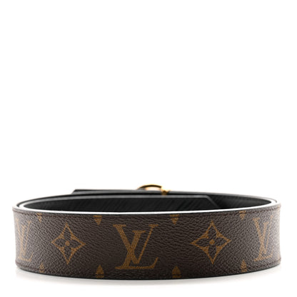 Louis Vuitton Monogram Epi 35mm LV Circle Reversible Belt 85 34 Black 3 of 9