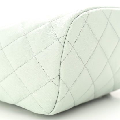 Chanel Caviar Quilted Mini Urban Spirit Backpack Light Blue 9 of 13