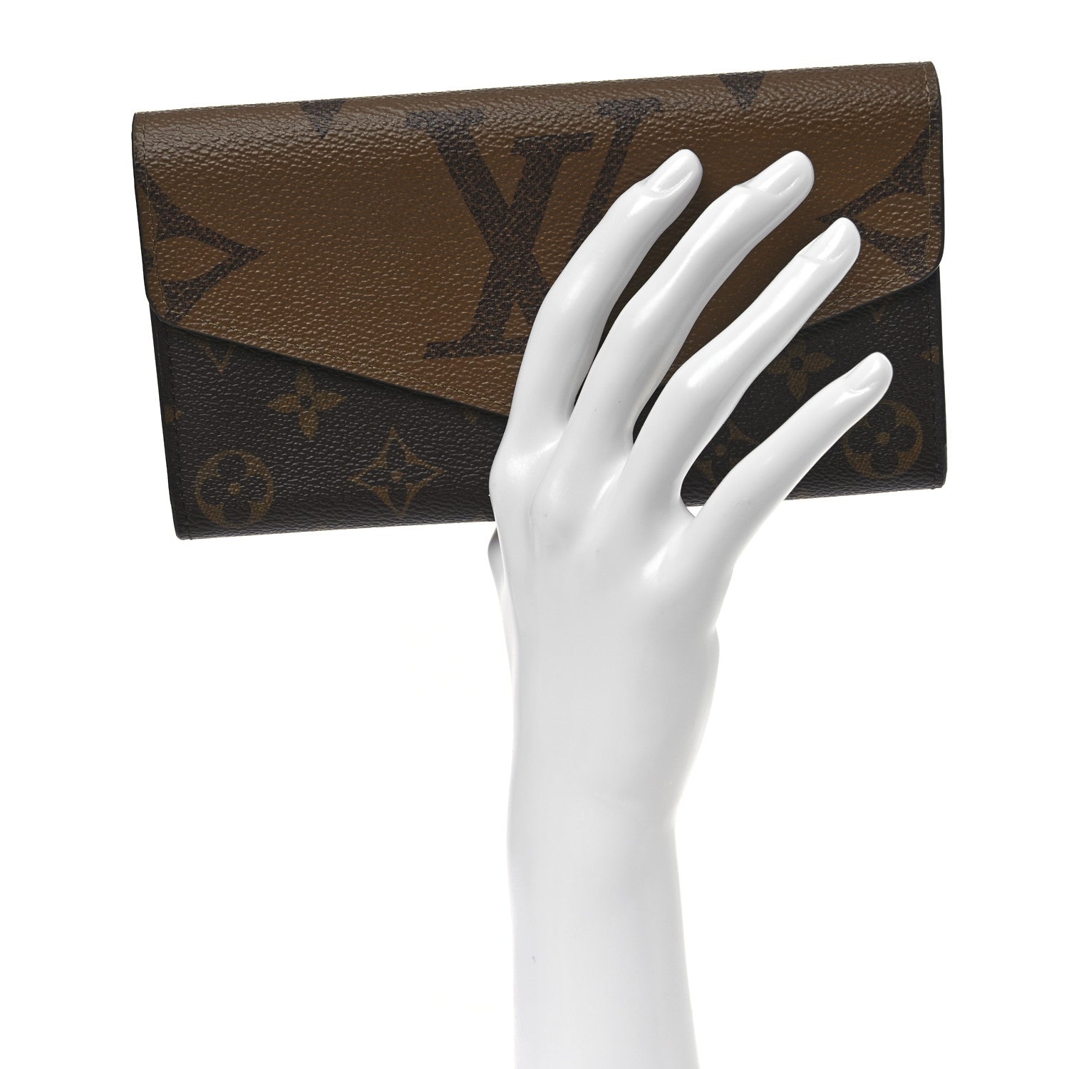Louis Vuitton Reverse Monogram Giant Sarah Wallet 2 of 8
