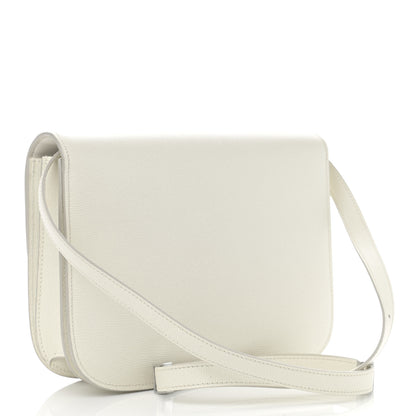 Celine Liege Calfskin Medium Classic Box Flap Bag White 3 of 11