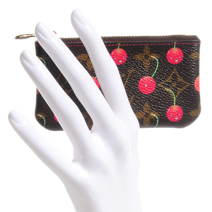 Louis Vuitton Monogram Cerises Key Pouch 2 of 8