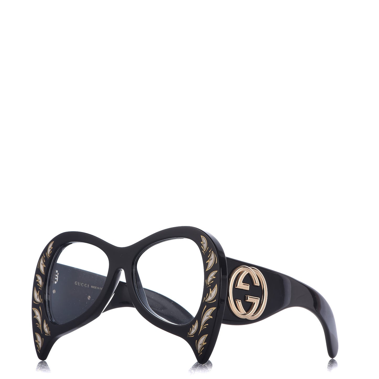 Pearl Oversized Sunglasses GG0143S Black